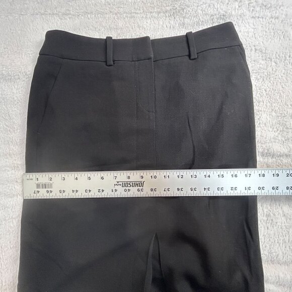 Brooks Brothers Petite Womens Black Wool Silk Blend Pencil Skirt Size 6P Stretch - Picture 6 of 8